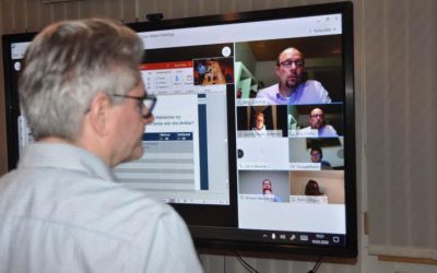 Digital solutions in Corona times: Hüttener Berge goes for tele-meetings