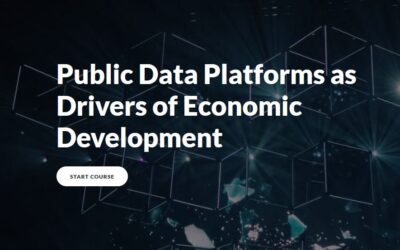 COM³ Training Solution: Public Data Platforms as Drivers of Economic Development